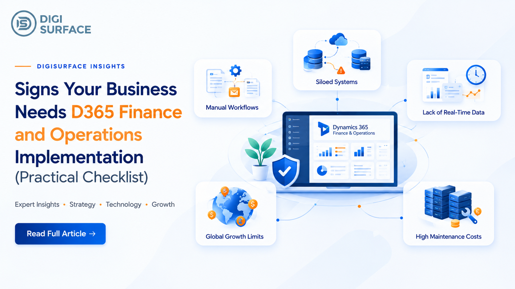Business Needs D365 Finance and Operations